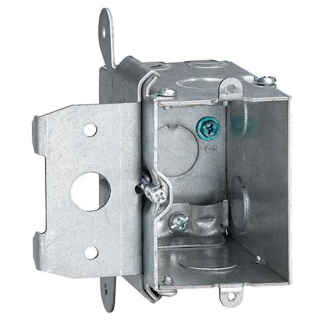 Metallic Switch / Outlet Boxes With Brackets 